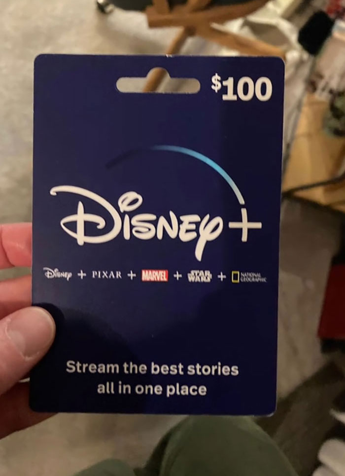 Family Gets $10k Disney+ Gift Cards Instead Of Disney Park Tickets ...