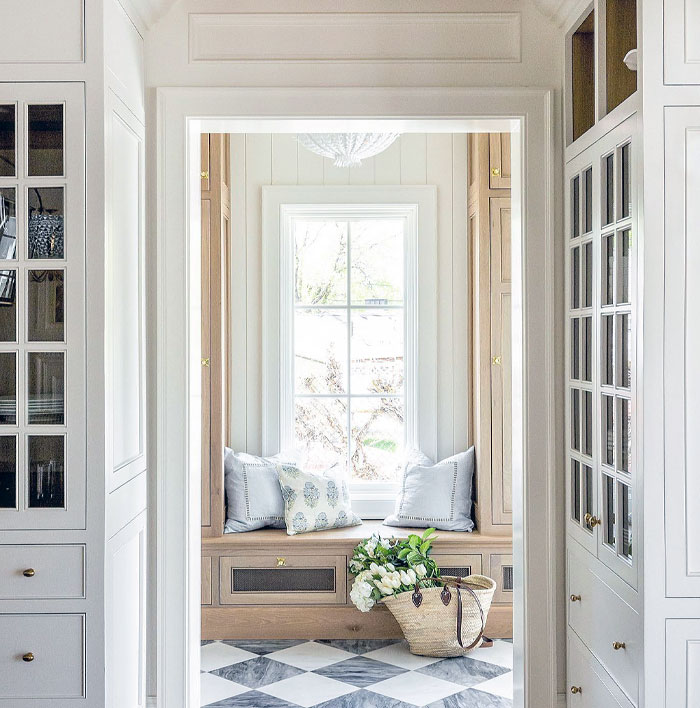 A Lovely Kitchen-To-Mudroom Transition