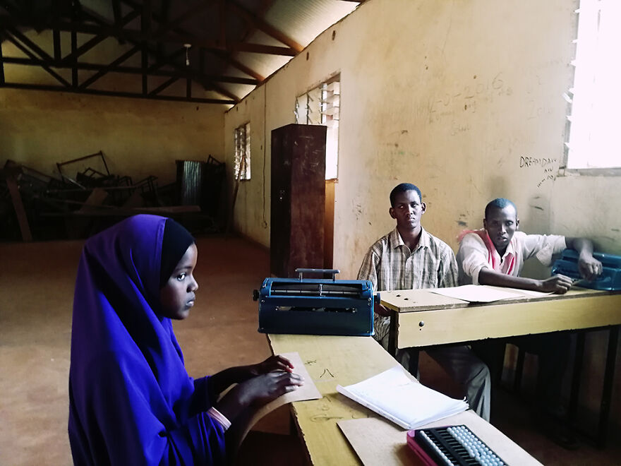 Blind In Refugee Camp, Dadaab, Kenya By Eduardo Lopez Moreno