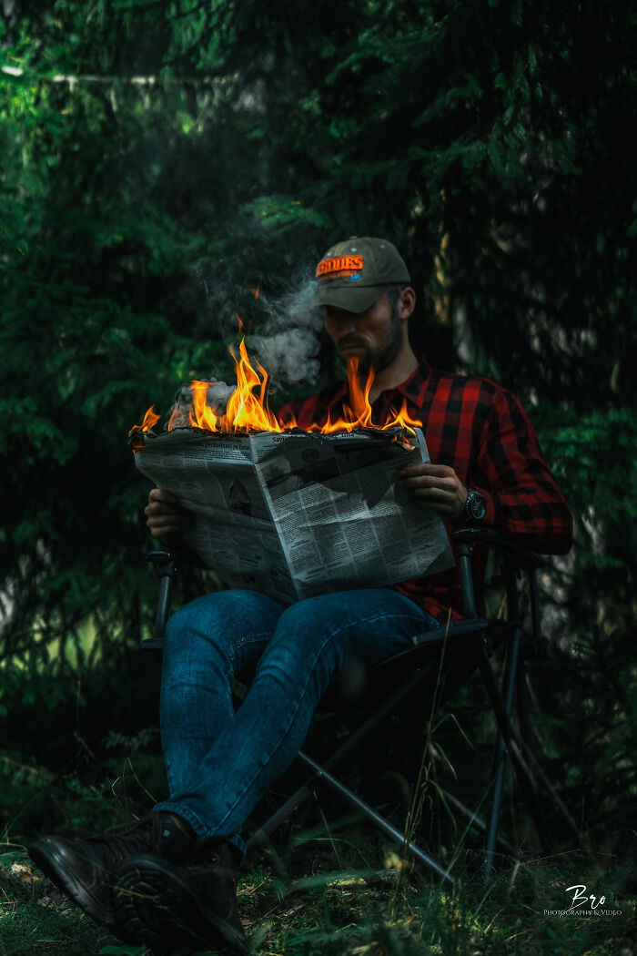 Lumberjack Photoshoot (4 Pics)