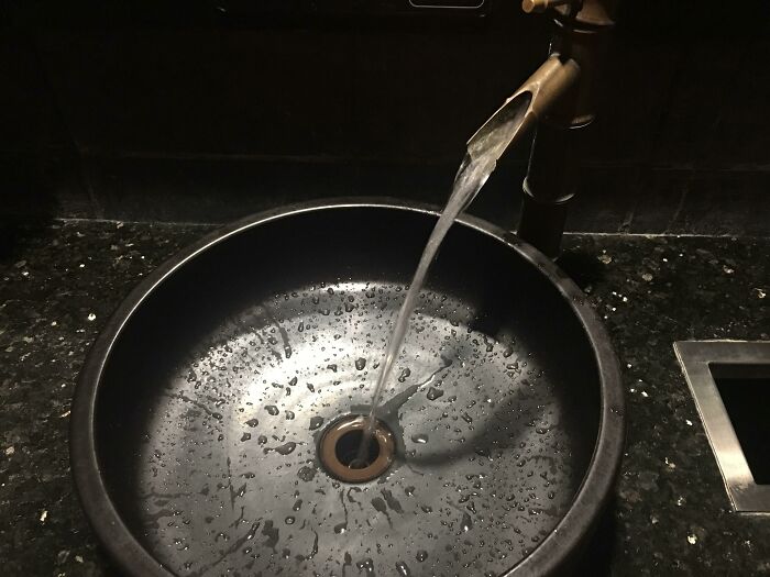 This Sink That Never Splashes Back, And Gives You Plenty Of Hand Space (More Sinks Need To Be Like This. My Knuckles Thank You)