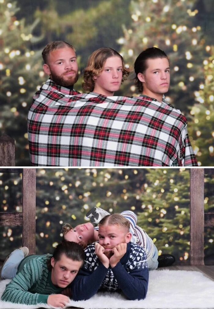 Viral awkward JCPenney photoshoot ✓ Our parents loved it