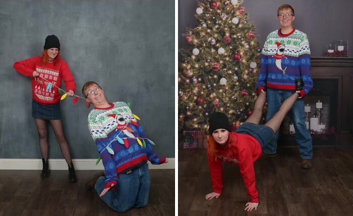 Viral awkward JCPenney photoshoot ✓ Our parents loved it. 😂