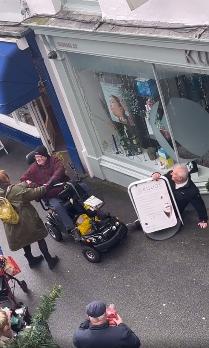 Pensioner Has Mobility Scooter Seized By Police After Knocking Over Man Who Bought The Last Pasty