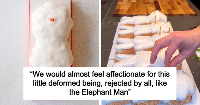 €95 “Snowman” Yule Log Sends French People Into A Frenzy As It Looks “Deformed”