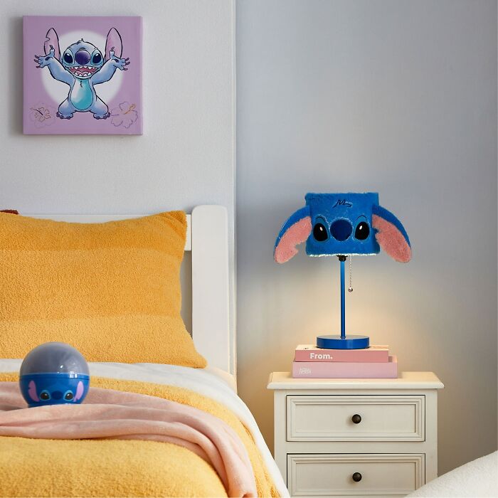 Stitch Your Space Together: With The Disney Stitch Plush Shade Stick Lamp, You’re Never Far From The Cosmic Cuteness Of Your Favorite Alien