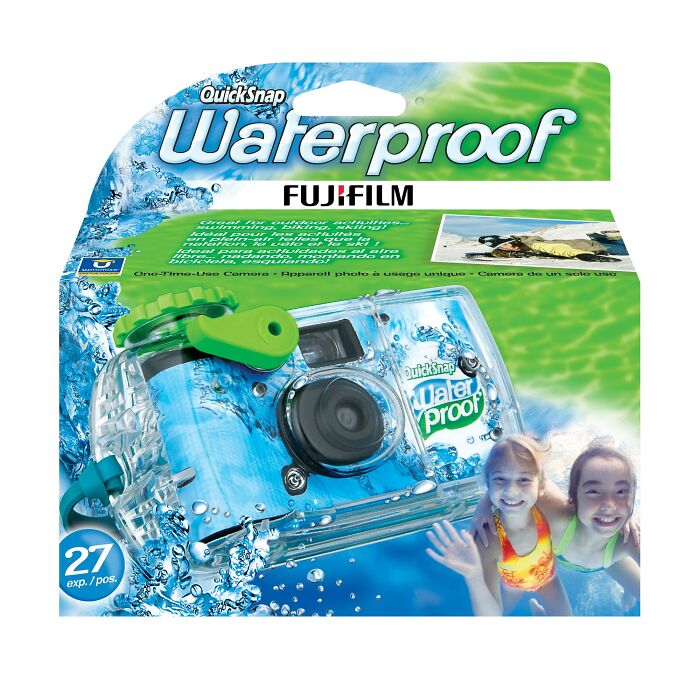 Dive Into Memories: Grab The Fujifilm Quicksnap Waterproof One Time Use 35mm Camera For Epic Underwater Shots And Splashing Good Times