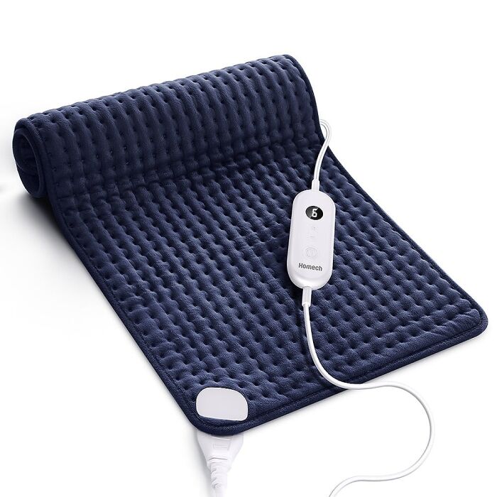 Comfort In Warmth: Say Hello To Cozy Relief With A Heating Pad That Targets Back Pain And Eases Cramps - Your Personal Wellness Warrior