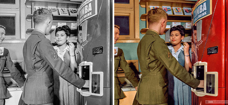 Soldier With His Girlfriend, Arlington, Virginia, June 1943