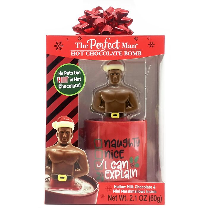 He's Hot, He Melts: Discover 'The Perfect Man' With This Hot Cocoa Bomb And Mug Set - Indulgence For The Senses, No Dating Apps Required