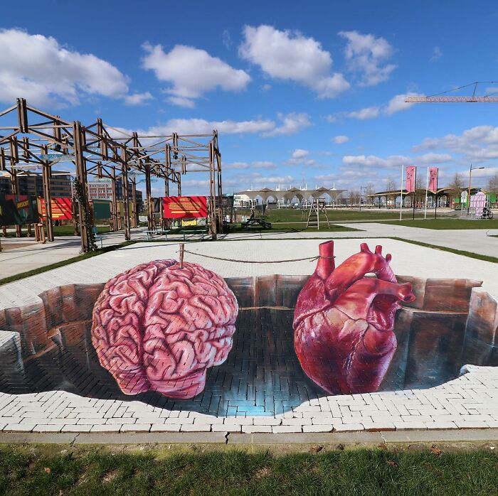 This Street Artist Brings More Joy To City Streets With His Gigantic 3D Arts