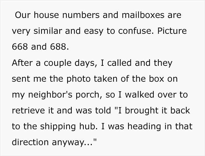 Petty Neighbor Returns Wrongly Shipped Order To The Shipping Center, Soon The Same Is Done To Him