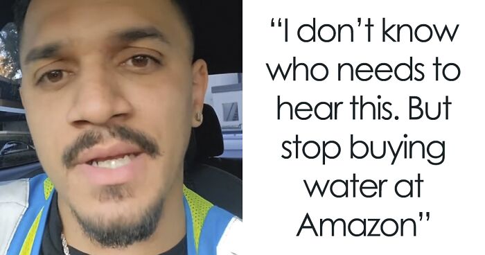 Delivery Driver’s Viral Rant On People Ordering Water And Dog Food On Amazon Backfires