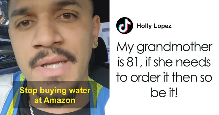 Guy Calls Out People Who Order Water And Dog Food Through Amazon, Gets Dragged Online