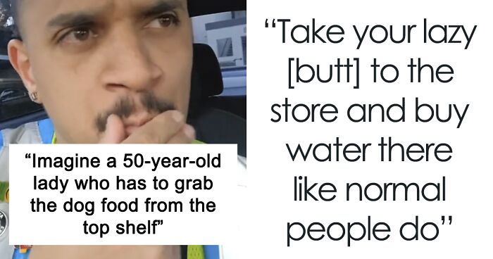 “Either Fiji Water Or Dog Food”: Amazon Delivery Driver Shocked By What People Keep Ordering