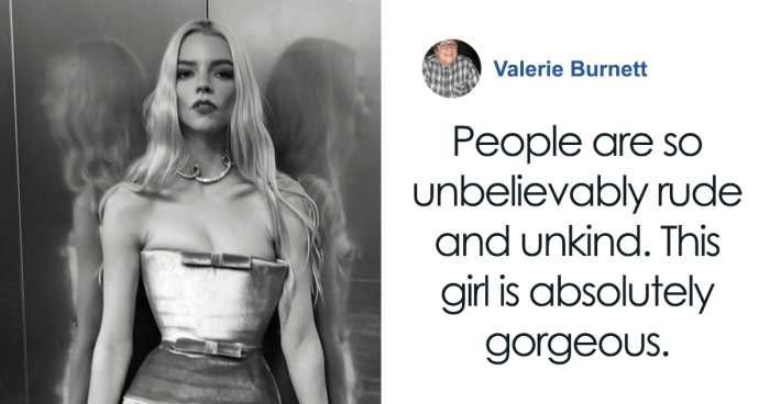 Anya Taylor Joy Responds Heartbreakingly After Reporter Asks If She Felt “Self-Conscious” About Her Eyes