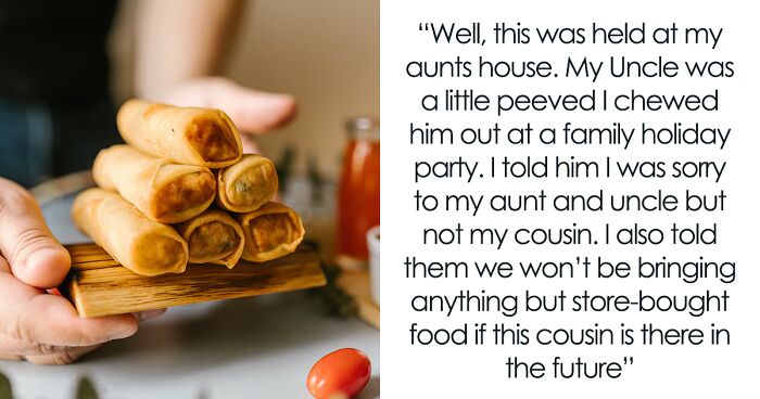 Asian Woman’s Cooking Gets Called Unauthentic By Her Cousin-In-Law, Her Husband Doesn’t Hold Back