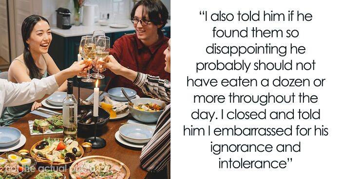 Cousin Keeps Criticizing Man’s Wife’s Asian Food For Not Being 'Authentic' Enough, Gets Humbled