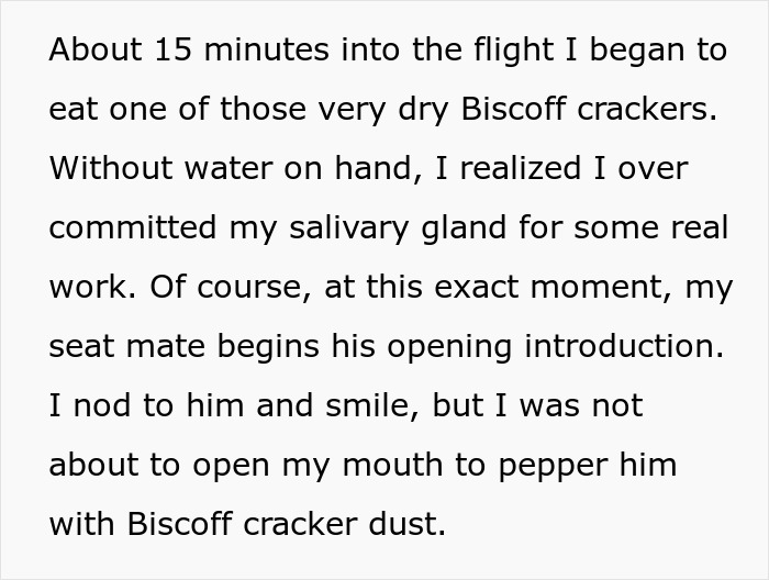 Plane Passenger 'Turns’ Mute For The Flight When His Seatmate Misinterprets Why He Can’t Speak