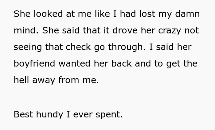 Man Pays For His GF’s Trip, Finds Out She Cheated, Decides To Worry Her By Not Cashing Her Check