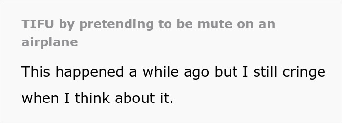Plane Passenger 'Turns’ Mute For The Flight When His Seatmate Misinterprets Why He Can’t Speak