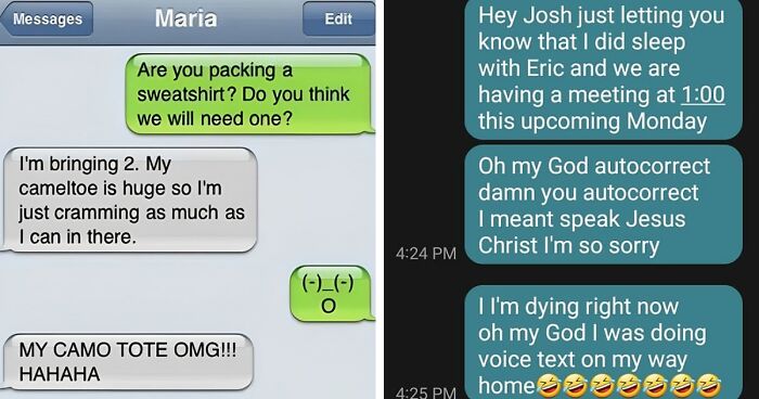 People Share Their Autocorrect Fails That Made Their Mundane Messages Hilarious (98 Pics)