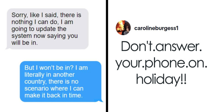 Worker Takes Time Off To Go To Mexico, Boss Bombards Them With Messages Canceling Their Leave