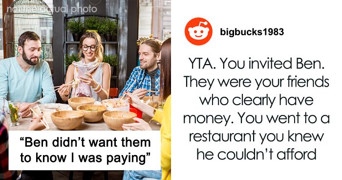 Guy Demands Girlfriend Pay The Bill But Let Him Pretend That He’s Paying