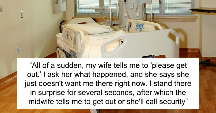 Woman Boots Husband From The Delivery Room, He Boots Her From His Will And Testament