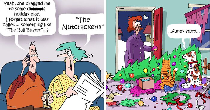 I Created 20 Cartoons For The Most Wonderful Time Of The Year