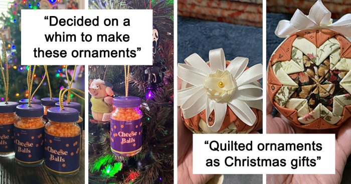 65 People That Put Their Elf Hats On And Crafted The Most Gorgeous Christmas Decor (New Pics)