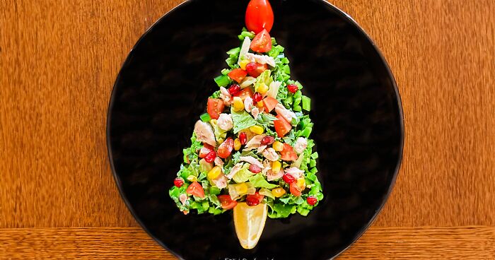 My Christmas-Inspired Edible Food Art (22 Pics)