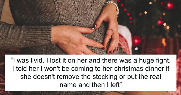 SIL Insists Couple Name Their Unborn Son ‘Tommy’, Puts It On Stocking, Woman Refuses To Visit