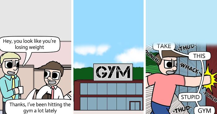 This Creator's Love For Art Was Reborn When He Started Making These Comic Strips Called 'Alarmingly Bad' (56 New Pics)