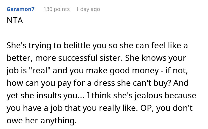 Woman Makes Fun Of Sister’s Profession, Is Upset She Refuses To Give Her Money She Earned From It 