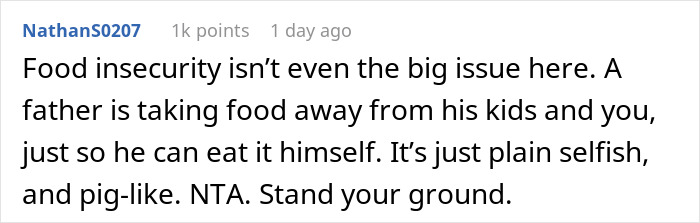 Man With Food Insecurity Gets Mad At His Wife After She Refuses To Share The Food That She Cooked 
