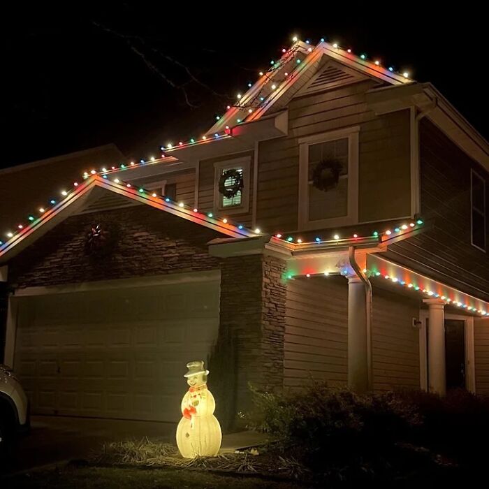 Hey Pandas, It’s National Christmas Lights Day, Share How You Used Them To Decorate Something