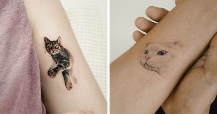 This Artist Creates Animal And Pet Painting-Like Tattoos, And Here Are Her Best 41 Works