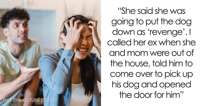 17 Y.O. Returns The Dog His Sister Stole From Her Ex, Tells Mom He’s Disgusted By Her Behavior