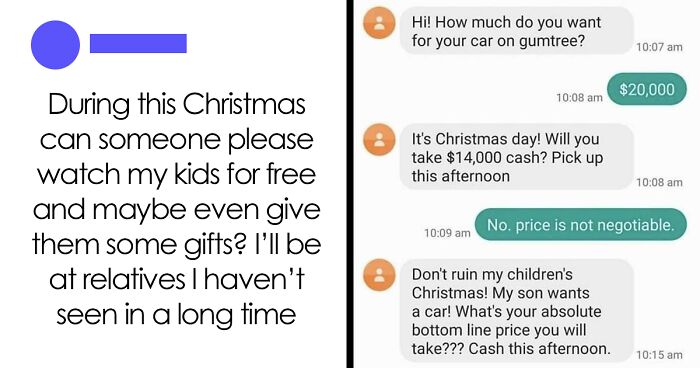 38 Choosing Beggars That Think Everyone Around Them Is Santa Claus (New Pics)