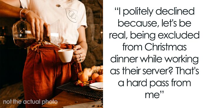 Woman Refuses To Be A Waitress For Her In-Laws During Family Xmas Dinner, Drama Ensues