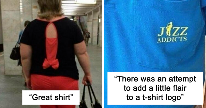 97 Times People Spotted Hilariously Questionable T-Shirt Designs And Had To Share Them