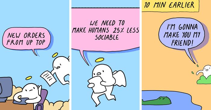 From Relatable To Bizarre: 50 Newest Comics By Martin Rosner