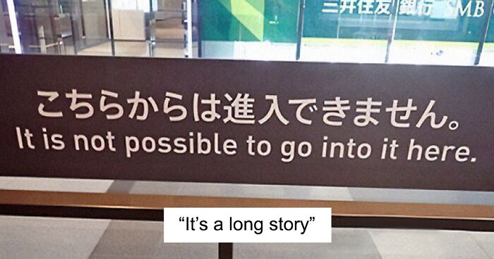 80 Failed English Translations That Should've Gone Through A Proofreader Before Being Put Up