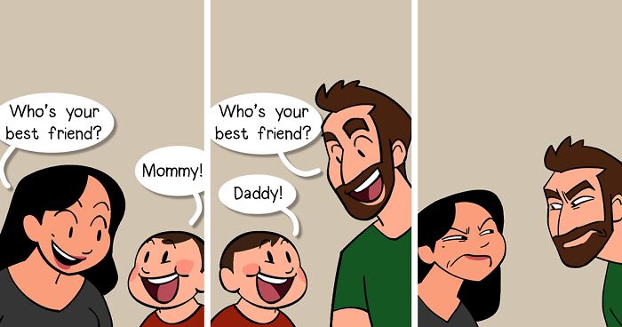 30 Honest Comics About Marriage And Everyday Family Life With A Toddler (New Pics)