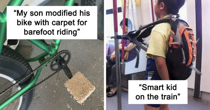 44 Times Kids Came Up With Wild, Yet Genius Ideas