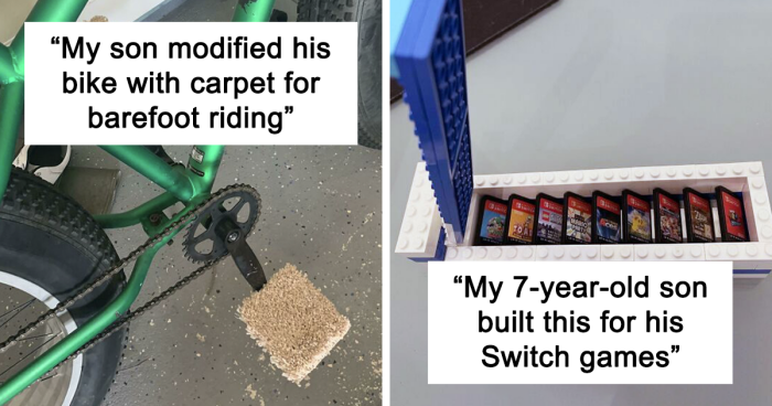 44 Times Kids Demonstrated Out-Of-The-Box Thinking In The Funniest Ways