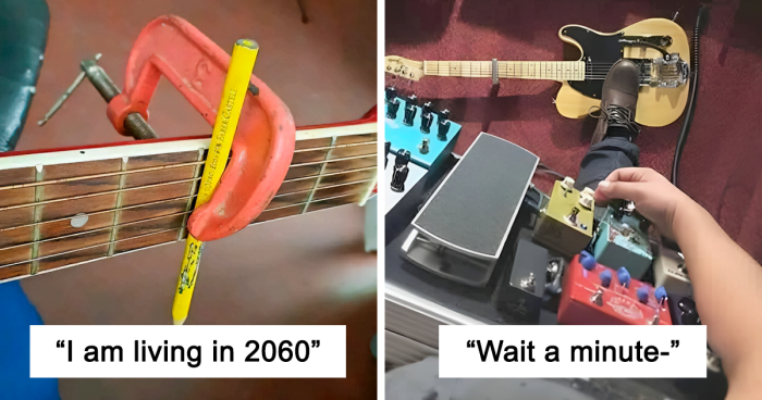 69 Hilarious And Unexpected Predicaments For Musical Instruments, As Shared On This FB Group