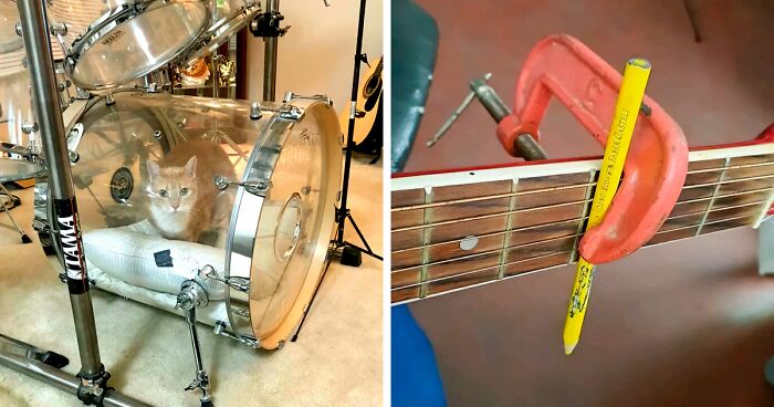 69 Perfect Examples Of “Musical Instruments In Predicaments”