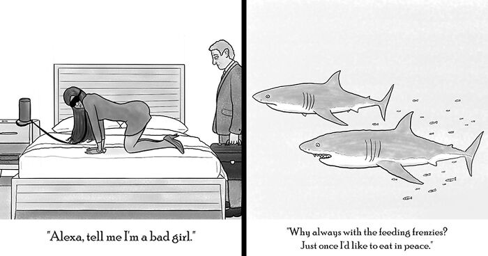 36 Single-Panel Comics That Are Humorous And Silly By Vaughan Tomlinson (New Pics)